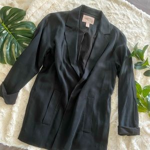 Black Baggy Blazer